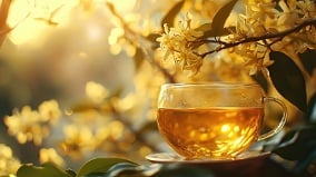 秋日桂花茶酒釀桂花香(圖)