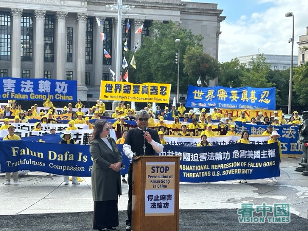 陳光誠律師發表演講