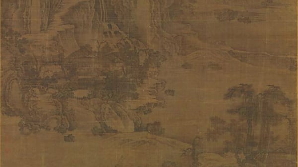 五代梁荊浩〈匡廬圖〉