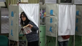 台灣九合一選舉新竹竹北藍白合破局(圖)