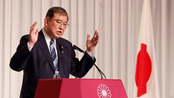 石破茂任日本首相赖清德外交部送上祝贺(图)