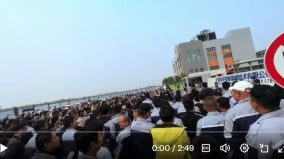 TCL中环天津江苏2000工人大罢工抗议变相裁员(图)