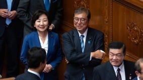 石破茂再次當選日本首相內閣小幅異動(圖)