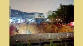 深圳高鐵工地突崩塌13人遭「巨坑」吞沒(圖)