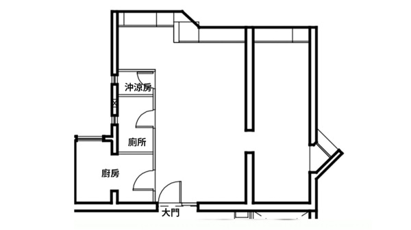 网传该户型属于“和谐一型尾房”，有约527呎。（讨论区）