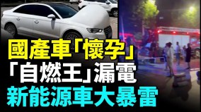 太奇葩国产车“怀孕”；新能源车成为不定时炸弹(视频)