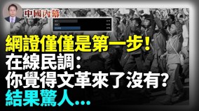 在線民調：你覺得文革來了沒有結果驚人(視頻)