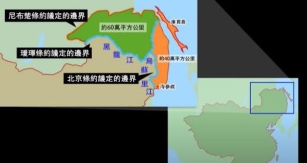 1860年代的東北地圖