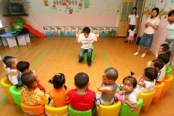 中國幼兒園每小時消失2所在園幼兒5年銳減千萬(圖)