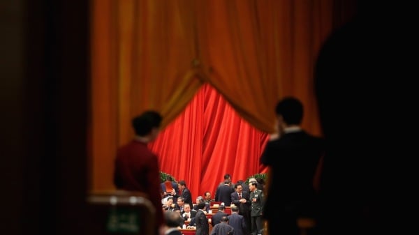 图为中共人民政治协商会议在北京人民大会堂举行全体会议。（图片来源：Feng Li/Getty Images）