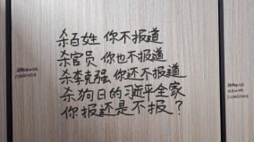 傳大陸「廁所革命」標語內容驚悚直接叫板中共官媒(組圖)