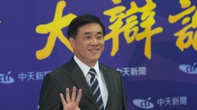 國民黨主席選舉辯論「國共對話」成焦點(圖)