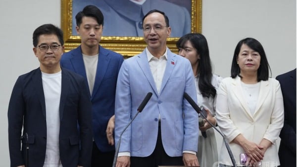 她篤定當選國民黨主席朱立倫晚間表達恭喜(圖)