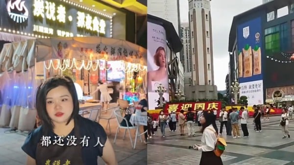 今年的“十一黄金周”，中国各地商场和街上异常冷清。