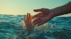 即將溺斃時的援手水中聽見「天籟之音」(圖)