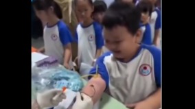 廣州小學抽血隱瞞家長東莞小學不讓抽血寫理由(組圖)