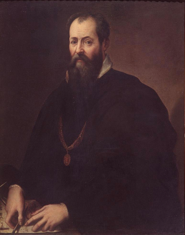 喬治‧瓦薩里（Giorgio Vasari）自畫像，畫於1571～1574年。