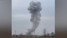 安徽爆炸巨响升蘑菇云官称销毁烟花爆竹遭质疑(图)