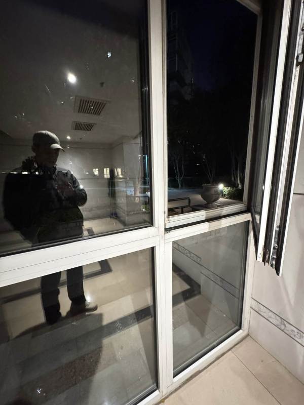 葛斯齊親去于朦朧墜亡大樓感應。（圖／翻攝自葛斯齊臉書）