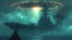 航空母艦曾遭遇UFO百人目擊橘色光球(圖)