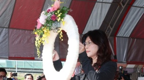 郑丽文秋祭追思共谍蔡正元批“颠倒历史定位”(图)