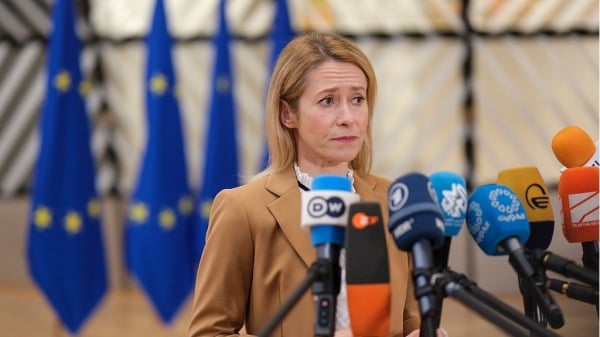 歐盟外交與安全政策高級代表卡拉斯（Kaja Kallas）