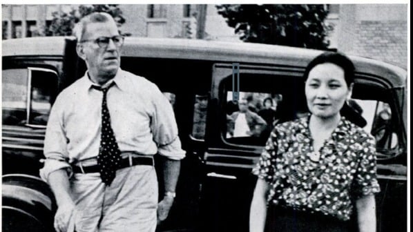 英勇救夫西安事变时蒋夫人亲笔信托他送达(组图)