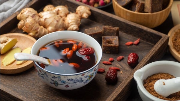 养生 食补 姜 大枣 红糖