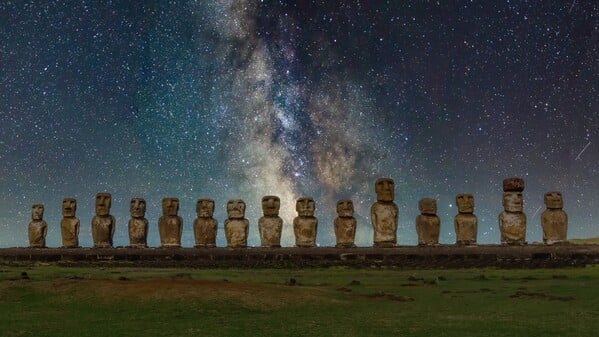 复活节岛 摩艾 石像 311926692