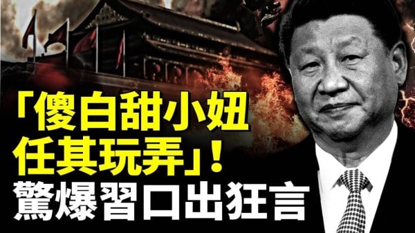 惊爆习近平口出狂言“傻白甜小妞任其玩弄”(视频)