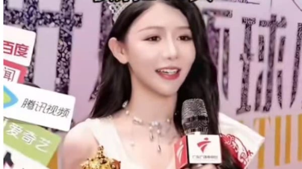 李思萱是中國大灣區環球小姐冠軍，卻遭爆出學歷造假。