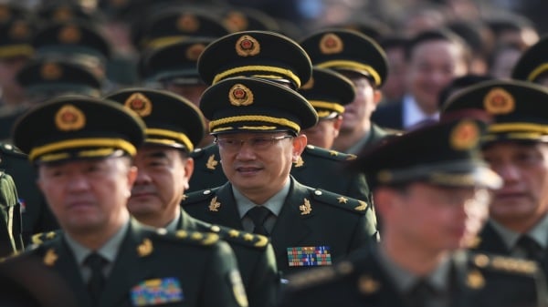 八一取消授衔党媒悄悄去习化习张言和还是剑拔弩张(图)