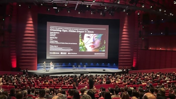 洛杉磯奧斯卡博物館9日放映台灣導演李安作品《臥虎藏龍》