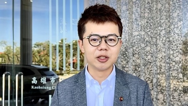 基進黨高市議員張博洋（圖片來源：中央社）