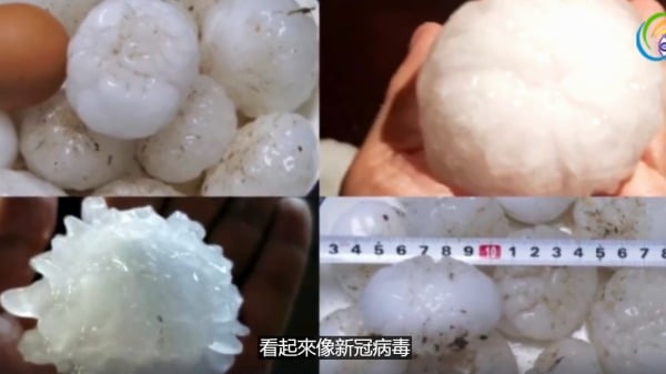 不祥之兆北京突降“冠状病毒冰雹”(图)