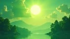异象如潮：太阳颜色变异与分身天示将至(图)