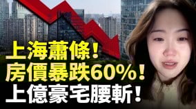 上海大崩溃房价暴跌60中产房奴凄惨(视频)