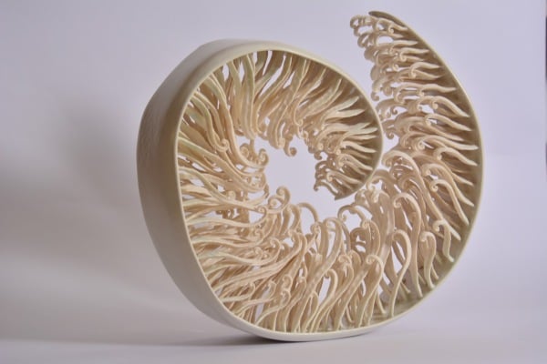 花蓮陶藝家彭雅美，2014漩（Swirl）入選「第29屆澳洲黃金海岸陶藝獎」。