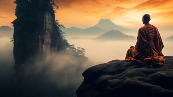 僧人打坐元神离体到《西方极乐世界游记》(图)