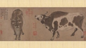 現存最古老的紙本中國畫韓滉〈五牛圖〉形神兼備(組圖)