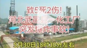 化工廠接連爆炸河北化工企業突發爆炸致5死2傷(圖)