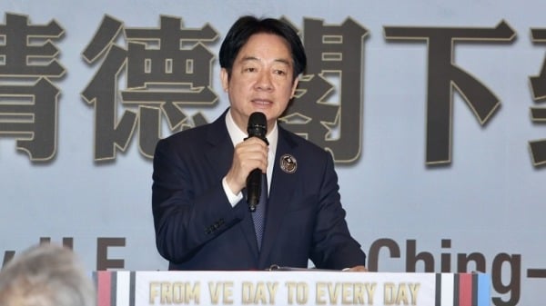 史上首次紀念賴清德發表「紀念二戰歐洲勝利」演說(組圖)