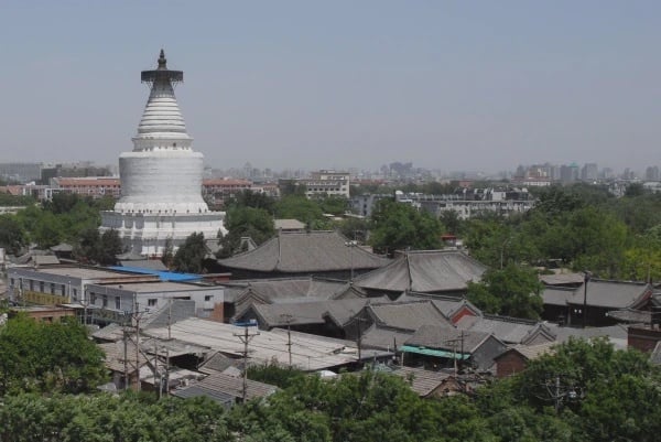 遇天火不倒的大白塔和明代後修建的妙應寺