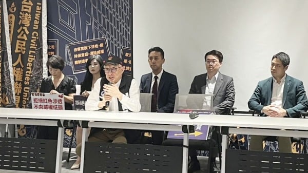 曹兴诚与赖清德会面沈伯洋：盼罢免效益极大化(图)