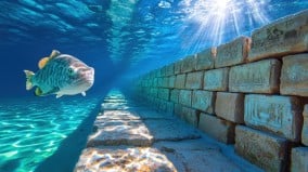 海底萬年巨牆之謎歐洲最古老的狩獵建築(圖)