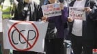 3500人反对兴建中共超级大使馆伦敦人感谢港人发声(图)