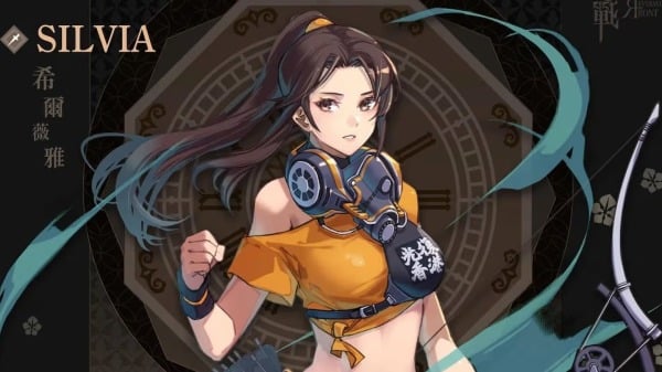 「逆統戰：烽火」一角色「Sylvia」，不僅掛有防毒面具，服裝上還印有「光復香港 時代革命」字眼。
