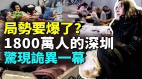 1800萬人的深圳徹底「爆」了現六大反常現象(視頻)