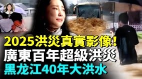 2025中國洪災真實影像黑龍江1987年以來最大洪水(視頻)