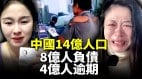 中国14亿人口8亿人负债4亿人逾期年轻人是负债主力占比85(视频)